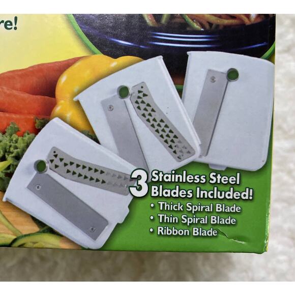 Veggetti Pro Tabletop Spiral Vegetable Cutter NEW - Picture 7 of 13